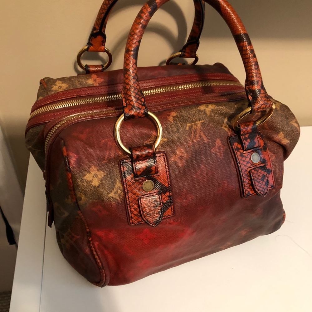Louis Vuitton python burnt orange - Picture 2 of 7